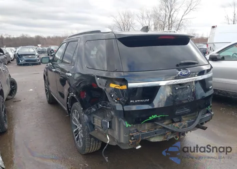 2017 Ford Explorer Platinum from USA, damaged, VIN 1FM5K8HT0HGC52925